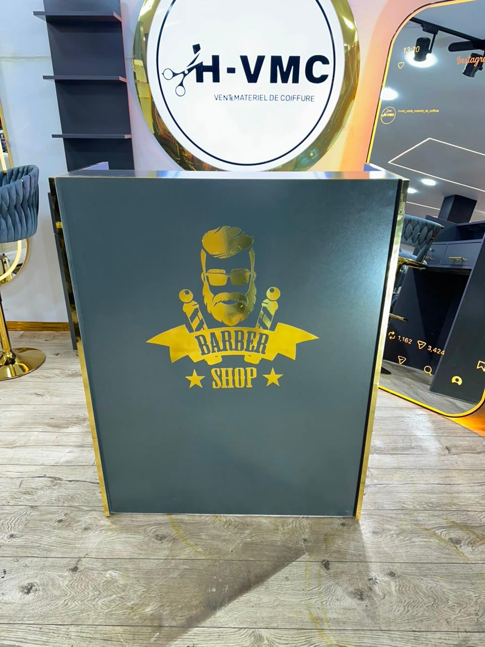 Caisse comptoir avec logo